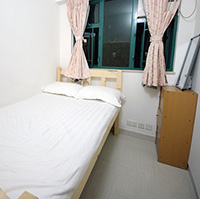 航天月租双人床房(30天港币):HK$6,500